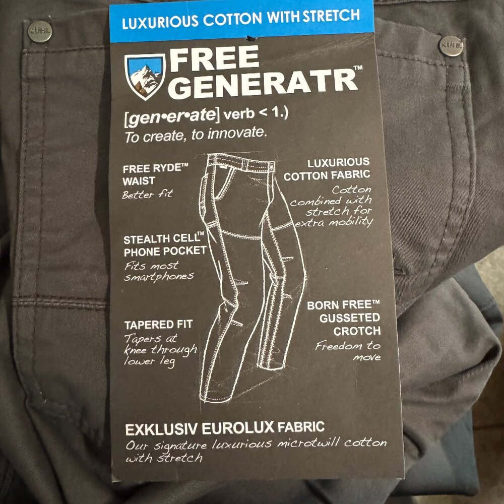 KUHL Free Generatr Pant Men's - 32 x 32